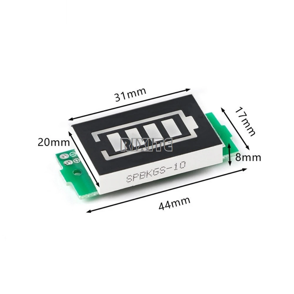 1S-8S 3.7V Lithium Battery Capacity Indicator Module 4.2V Display Electric Vehicle Battery Power Tester Li-ion