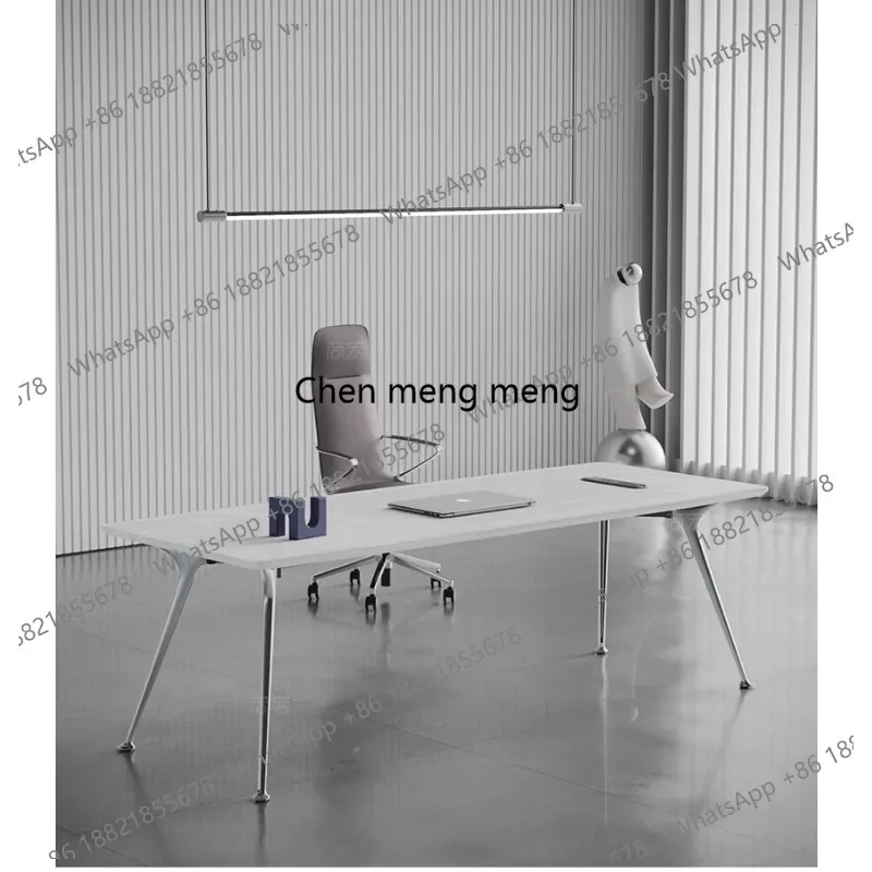 A178Boss Office Desk and Chair Combination Manager Supervisor President Simple Modern Minimalist Fashion Office Single