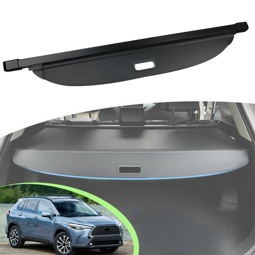 

Выдвижная шторка-органайзер для багажника Toyota Corolla Cross 2022-2025, 2026 – Защитный экран для конфиденциальности и уюта