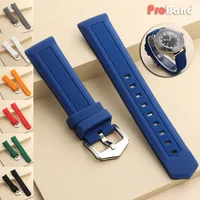 Bracelets de montre en silicone 12/14/16/19/21/23/24/26/28mm, bracelet de montre en caoutchouc 18/20/22mm, étanche, sport, pour hommes et femmes, bracelet de montre intelligente 1