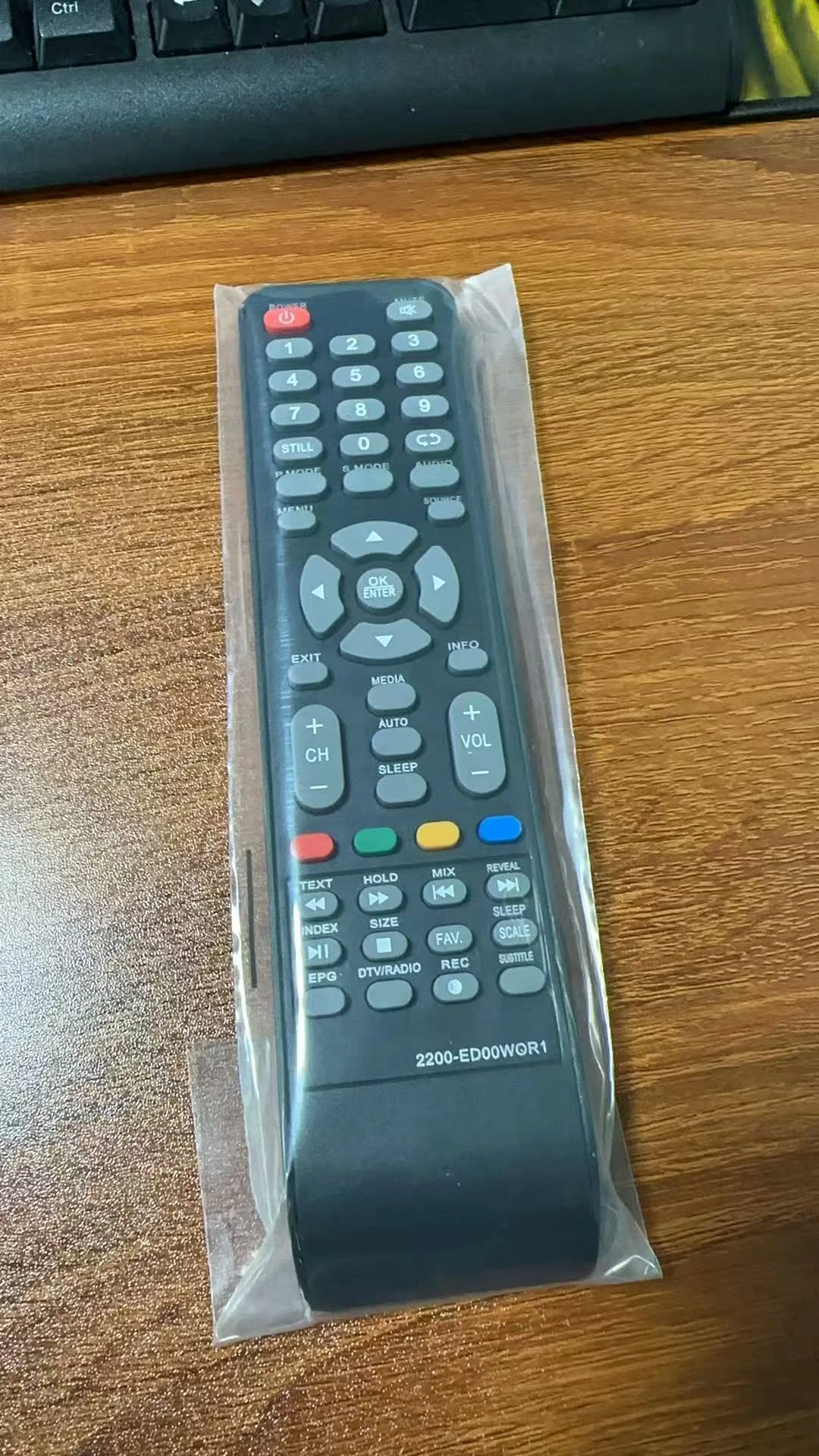 2200-ED00WOR1 For Worldtech LCD/LED TV Remote control