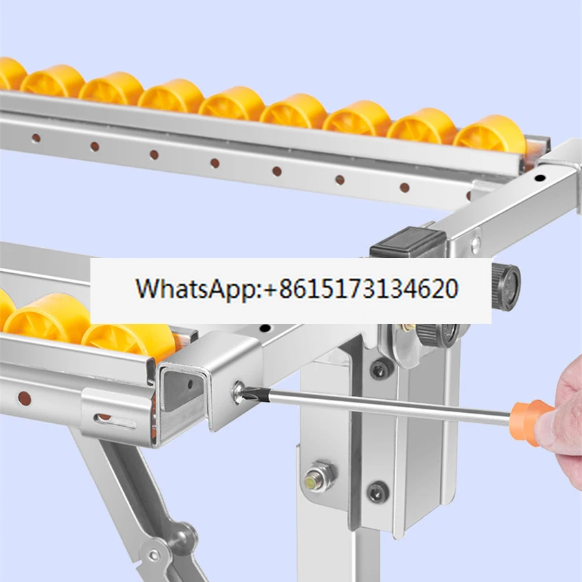 Portable Wood Cutting Bracket Woodworking Workbench Auxiliary Support Frame Stainless Steel Double Row Fluent Bar Support Frame