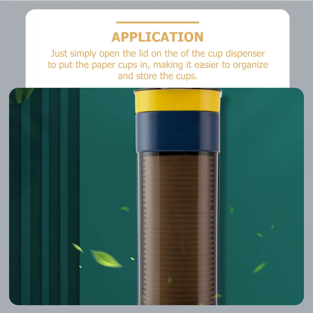 

Wall-Mounted Cup Dispenser Pull-Type Design for Paper Plastic Disposable Cups Efficient Single-Cup Retrieval Minimalist Home