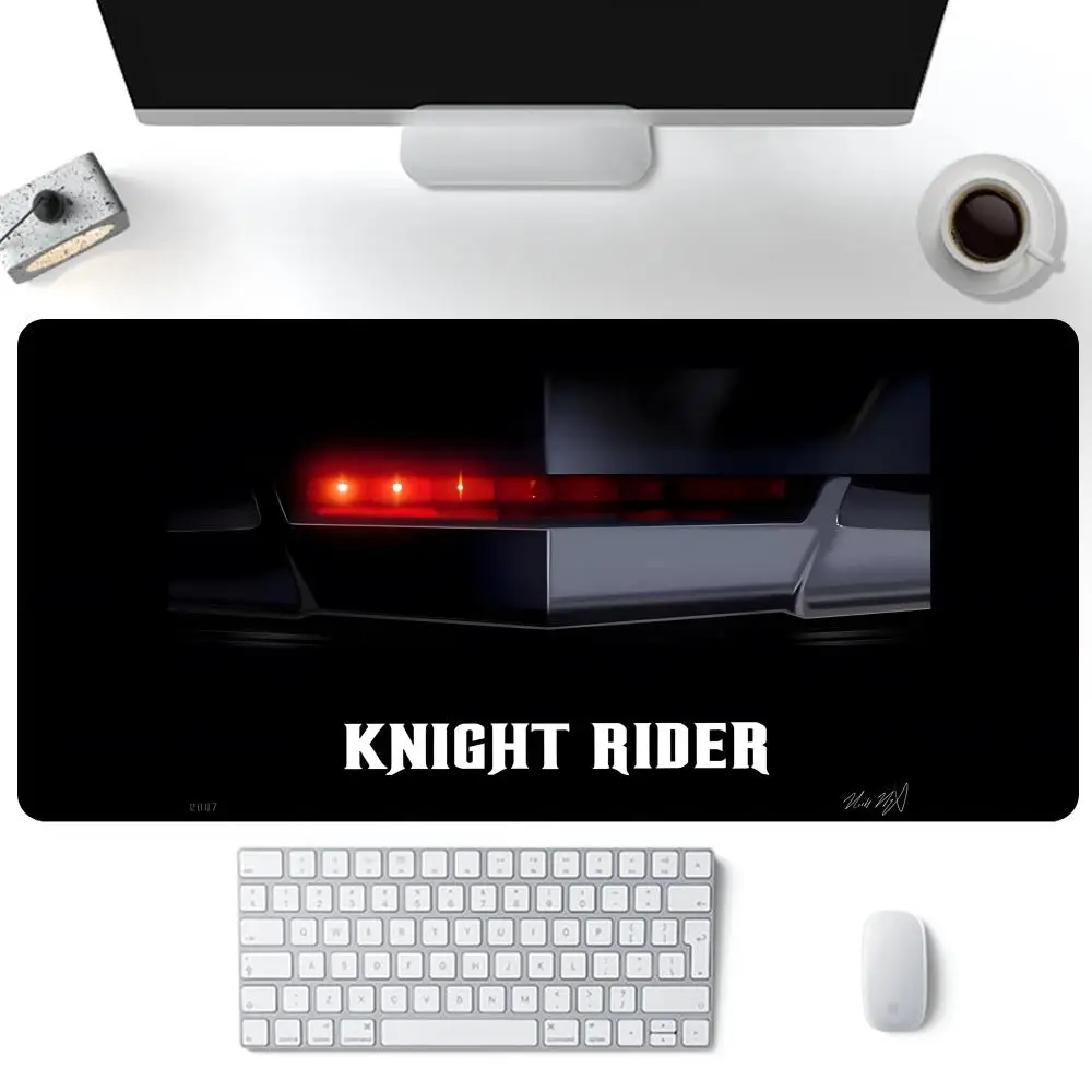 Sports car Knight Riders logo Mouse Pad Professional E-Sports Mouse Pad Fine Surface Gaming Rubber Mouse Pad Smooth Desk Pad