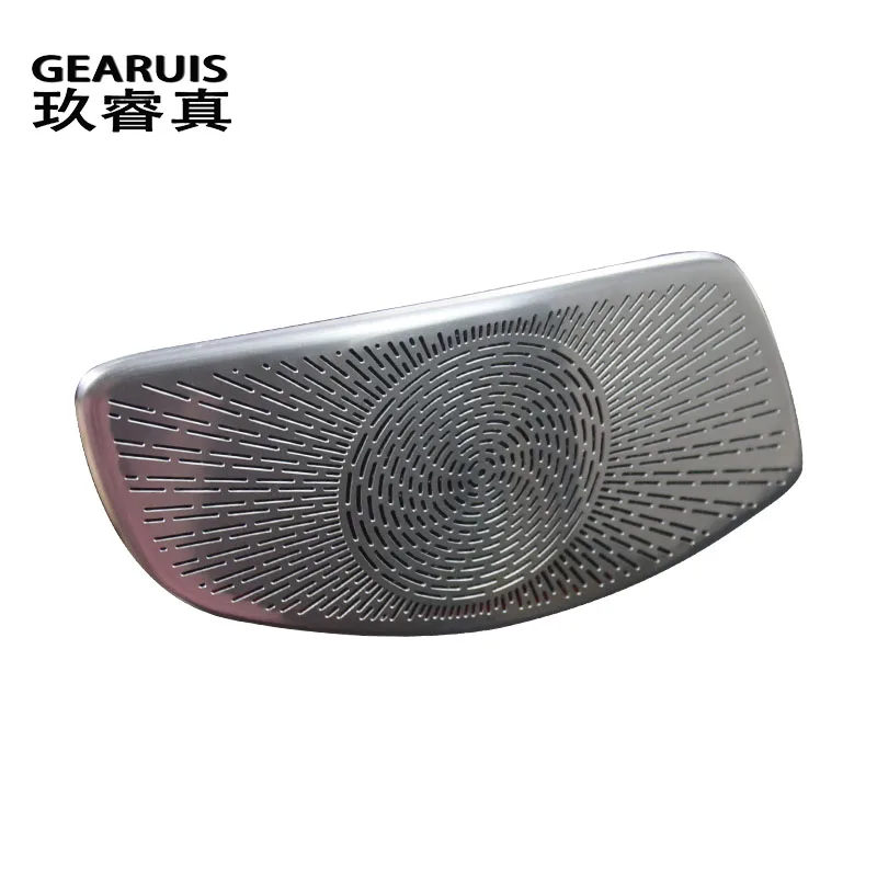 For Audi A1 S1 8X 2011-2018 Car Door handle Panel Loudspeaker Sound Pad Stereo Audio Speaker Cover Sticker Trim Auto Accessories