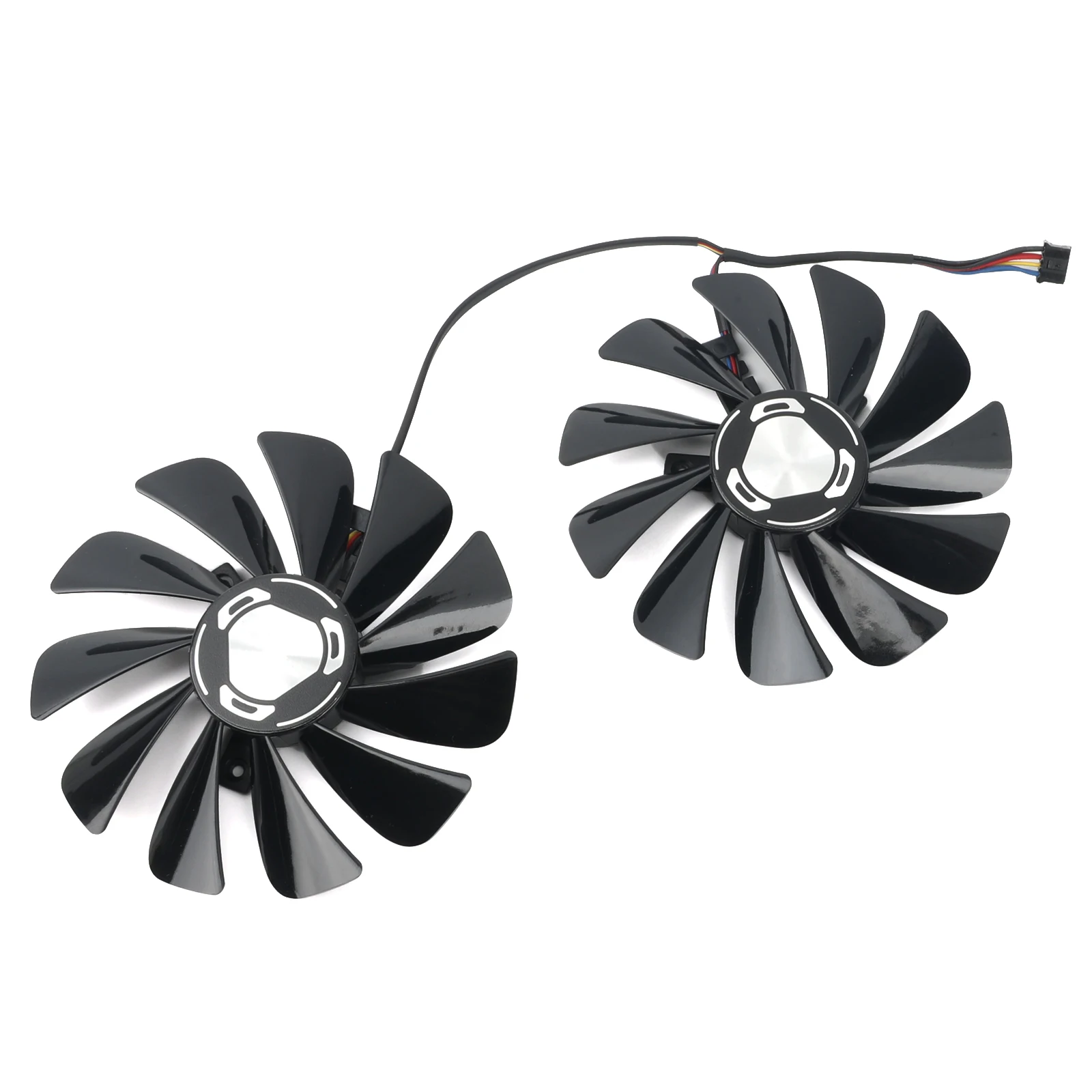 95MM FDC10U12S9-C RX5600 RX5700 Graphics Card Fan Replace For XFX RX 5600 5700 XT RAW II Video Card Cooler