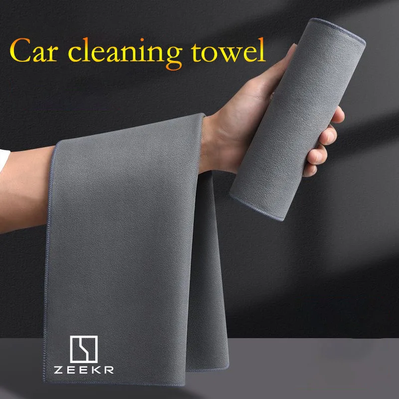 

Полотенце для автомойки из микрофибры, сухая салфетка с высокой впитывающей способностью для Extremely Krypton 001 007 009 ZEEKR X NFC 007GT 7X 9X