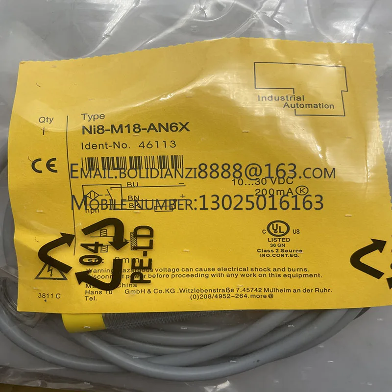 

Sensor Brand new in stock NI8-M18-AN6X NI8-M18-RP6X NI8-M18-AP6X NI8-M18-RN6X quality assurance
