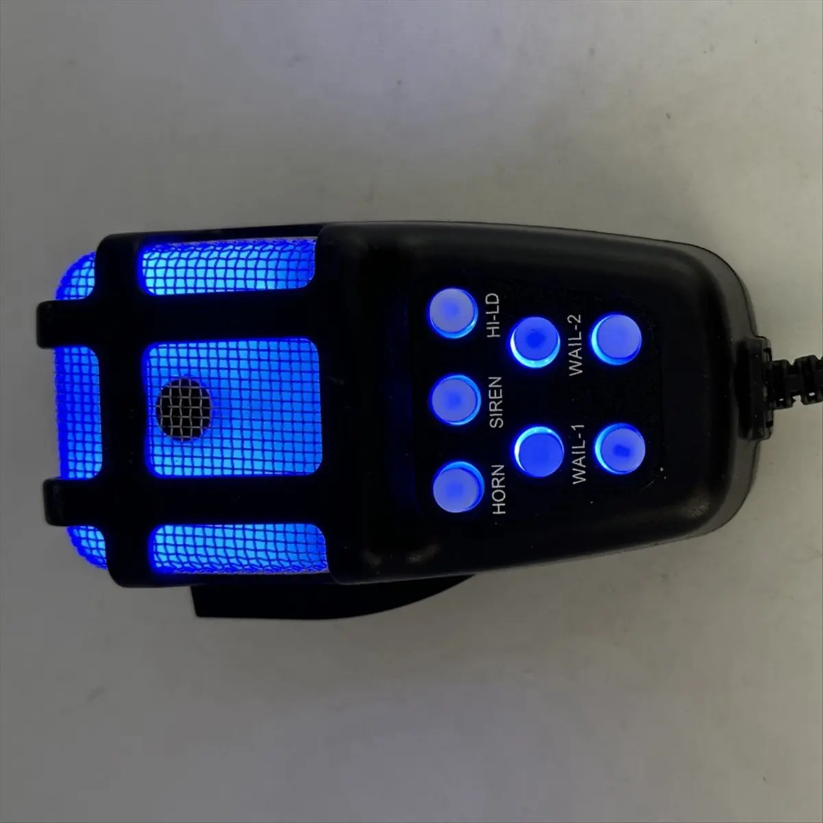 #89H (Black)Mic PA System Emergency Amplifier Hooter Police Siren Air Horn -B,Automotive Parts & Accessories