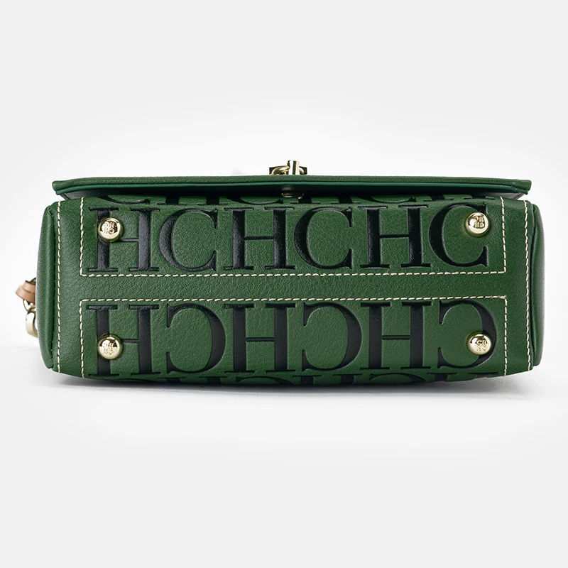 حقيبة كروس بتصميم متخصص من CH مطبوع عليها حروف عالية الجودة للسيدات حقيبة نسائية أنيقة على الطراز الكلاسيكي #5