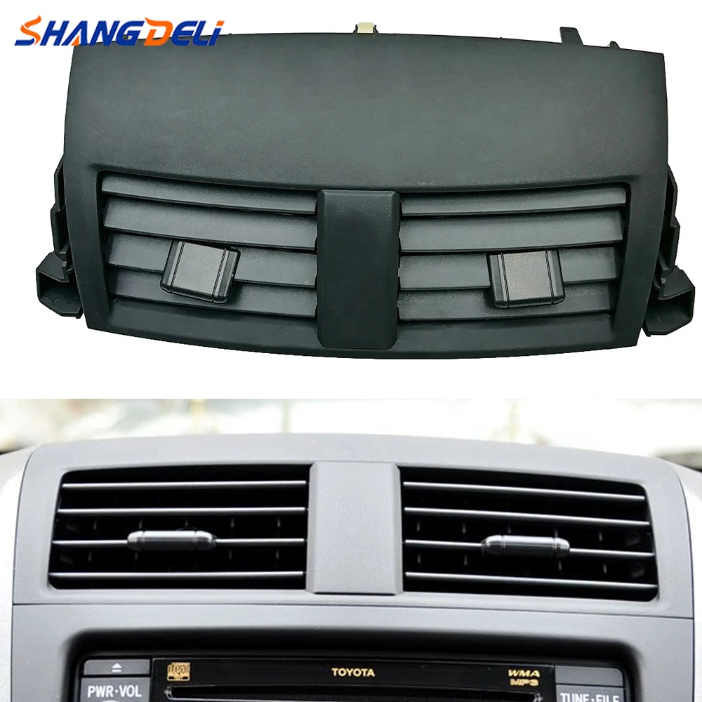 

For Toyota RAV4 2009 2010 2011 2012 2013 Center Dash A/C Outlet Air Vent Central Outlet Panel Grille Cover
