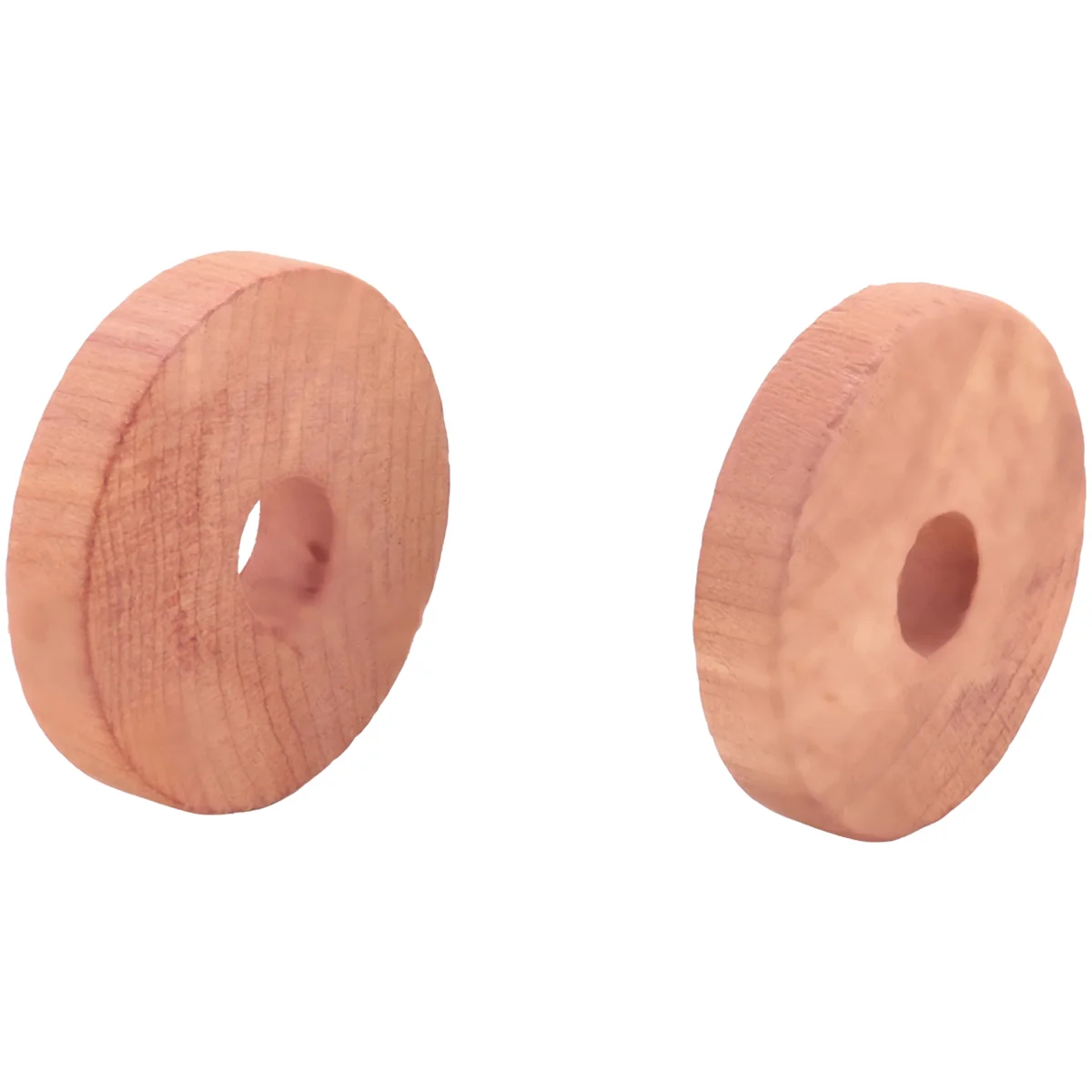 50 Pack Cedar Wood Rings Moth for Clothes,Aromatic Cedar Blocks,for Closets and Drawers, Clothes Storage Protector