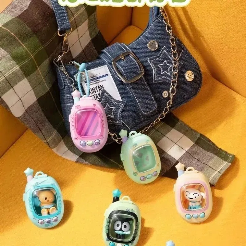 In Stock Call Me Series Blind Box Pendant Mini Beans Storage Case With Light Fun Pod Cute Style Collectible Toy Ornament Gift