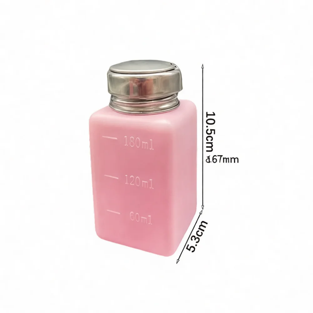 Laboratory Anti Static Bottle Press Pump Dispenser Solvent Liquid Storage Tool For Industrial Electronic Repair