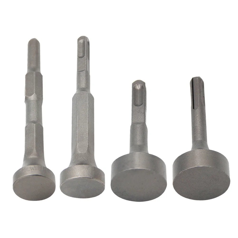 

For Electric Hammer T Post Ground Rod Driver Drill Bit Heavy Duty Metal Construction for Effective Bolt and Nail Installation