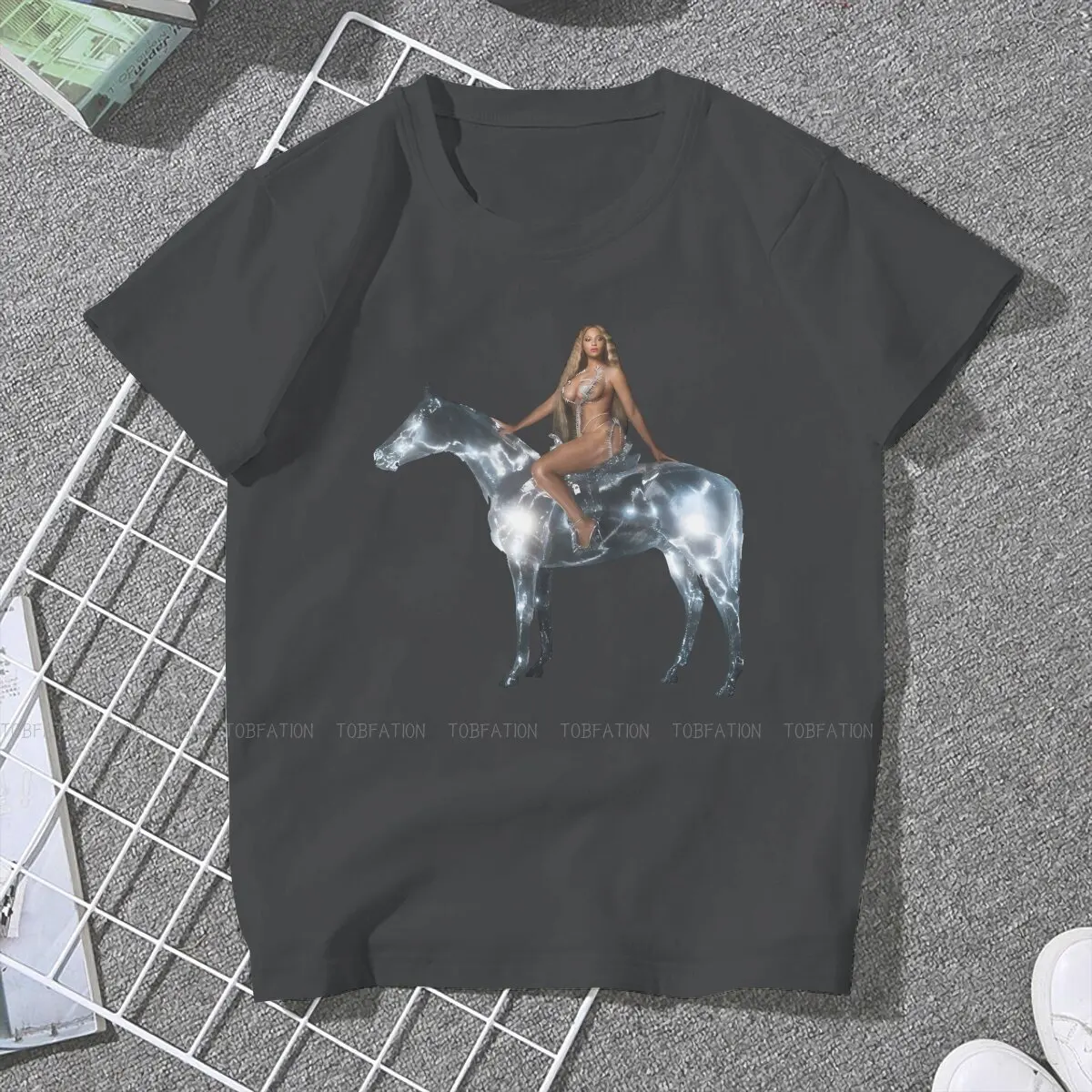 Bey My House O Neck TShirt Beyonce Renaissance Pure Cotton Classic T Shirt Girl Clothes New Design Hot Sale