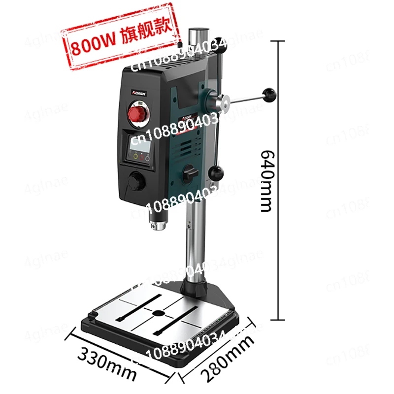 AB2859TElectric Drill Rotary Table Drilling Machine Multi-function Bench Drill Small 220v Home Electric Drill Milling Machine