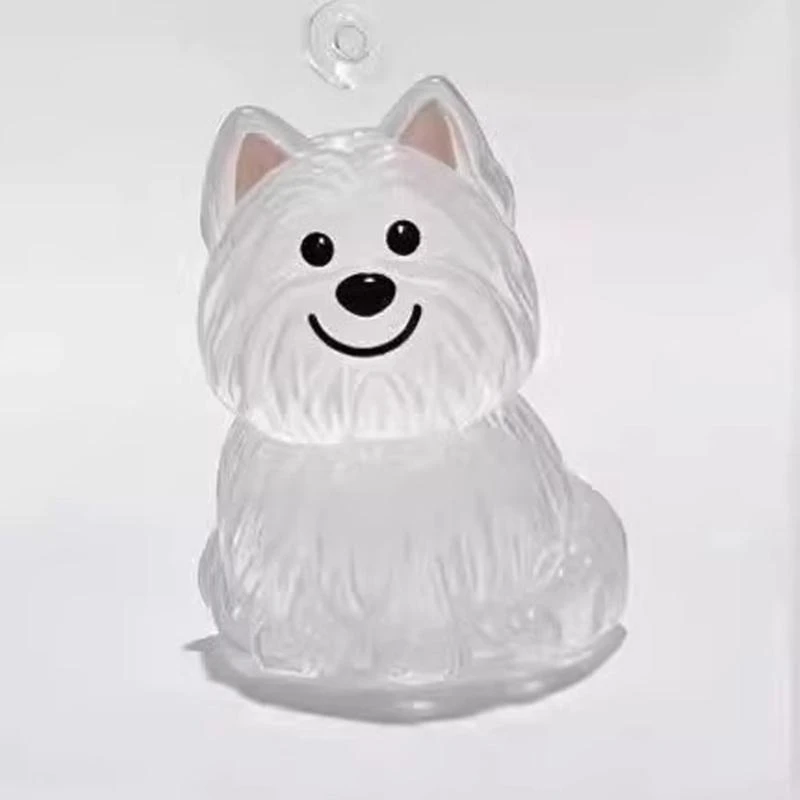 

E8BD Emotionally Support Pet Loss Keychain Memorial Box With Clear Hair Storage Box For Grieving Owners