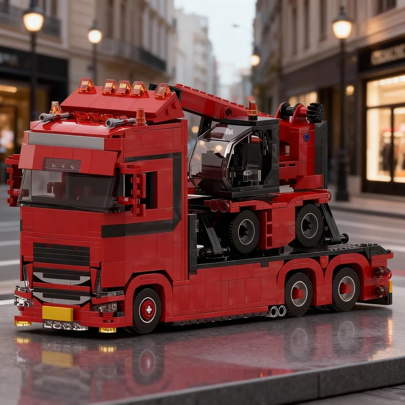 

1188pcs MOC City Cargo Volvoeed Telehandler Model Building Blocks Construction Toys Christmas Gifts Idea Education Kids Birthday