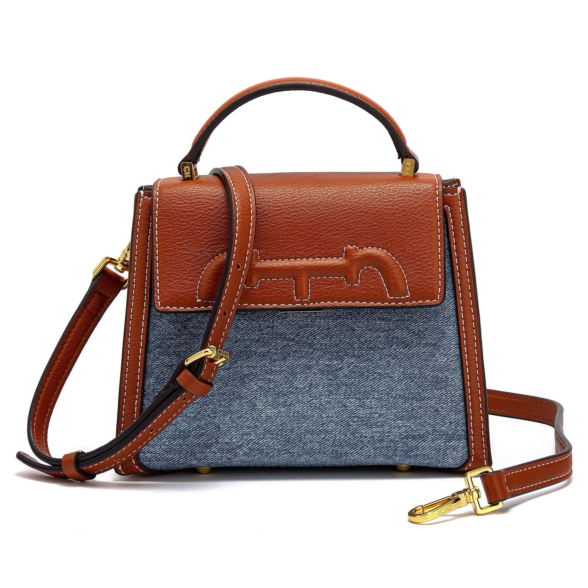 

Женская сумка через плечо, новинка 2026, простая маленькая квадратная сумка с откидной крышкой, коричневая сумка-кошелек