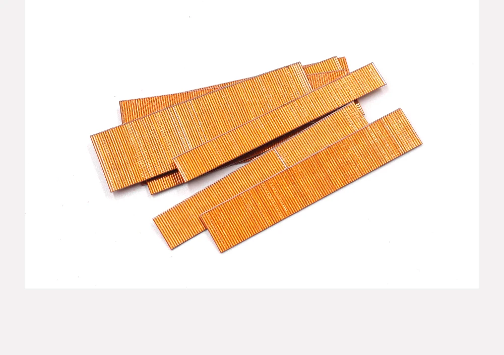10000Pcs 23Ga Mini Staples P625 Nails Headless Pinner Nails 10mm 15mm 20mm 25mm for Molding Cabinetry Building Photo
