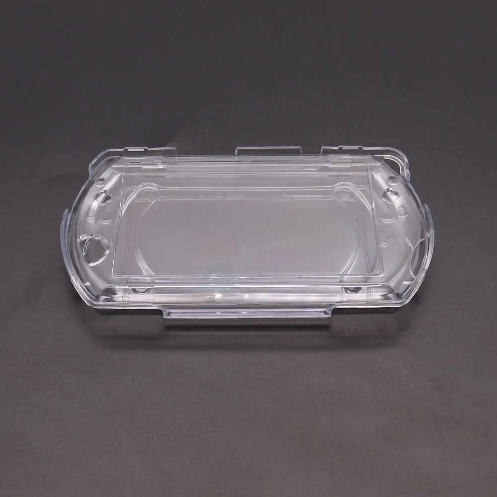 Clear Crystal Protective Case With Pouch Case Carrying Storage Bag & Screen Protective Film  For PSP GO