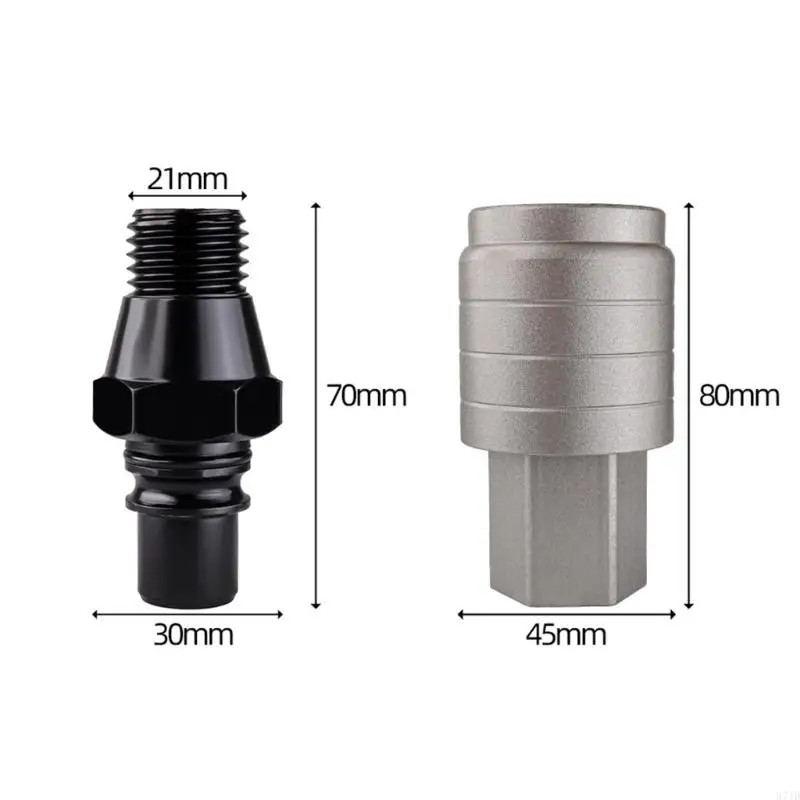 دقة موصلات مثقاب المياه M22 تصميم قياسي بخيط مانع للانزلاق لفترة طويلة مادة فولاذية 37 دينار أردني #6