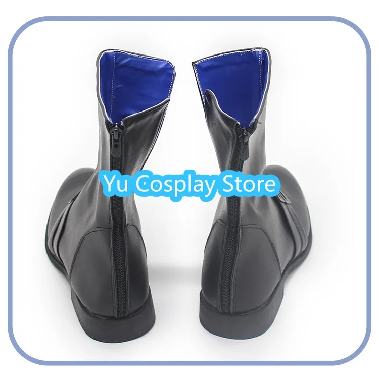 Chaussures de Cosplay en Cuir PU sur Mesure, Bottes de Carnaval d'Halloween, Accessoires de Jeu d'Archevaliers