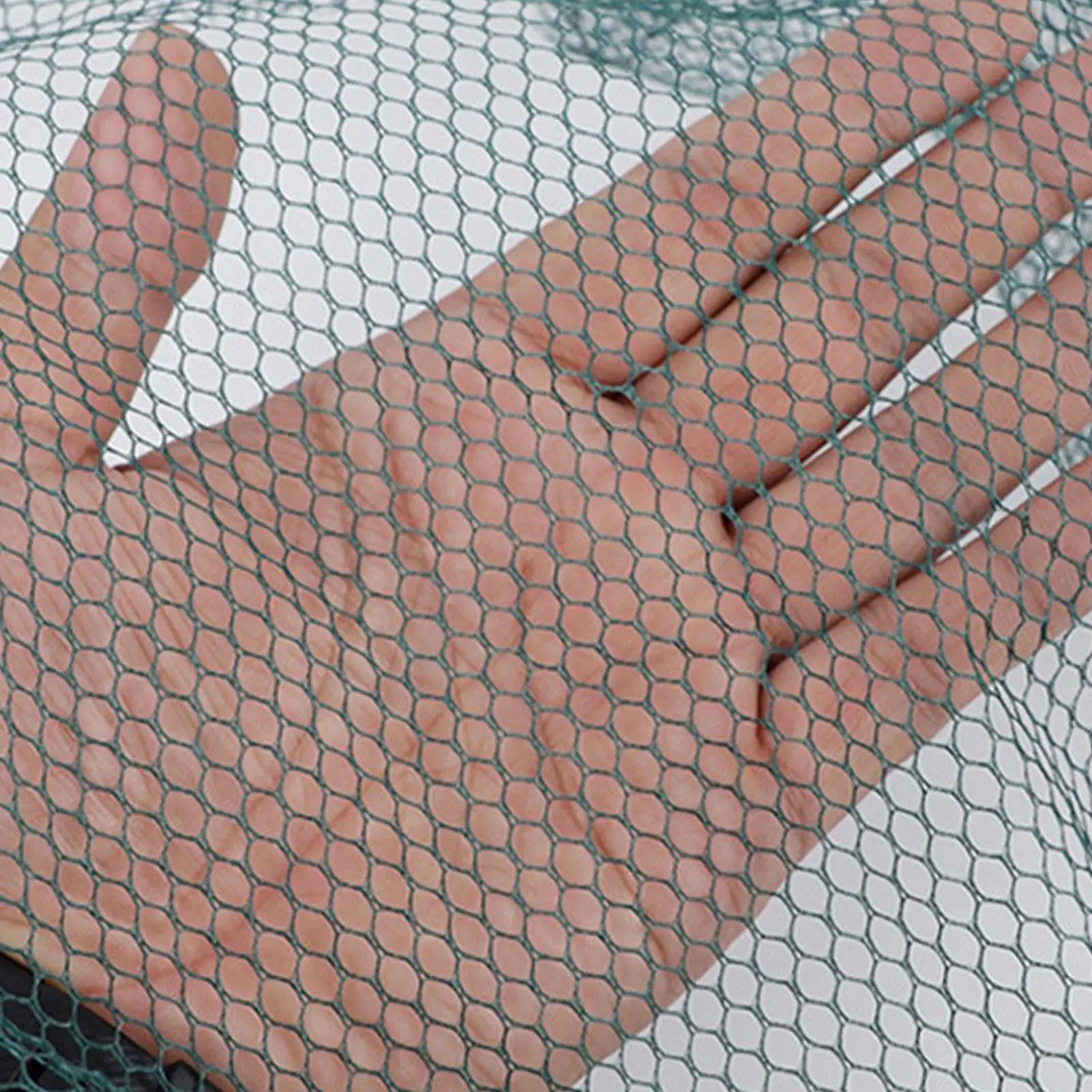 Weichstahl-Rundnetz zum Angeln, großes rundes Handnetz im Brückenstil, robustes Fangnetz, verschleißfestes Fischfanggerät – Detail 7