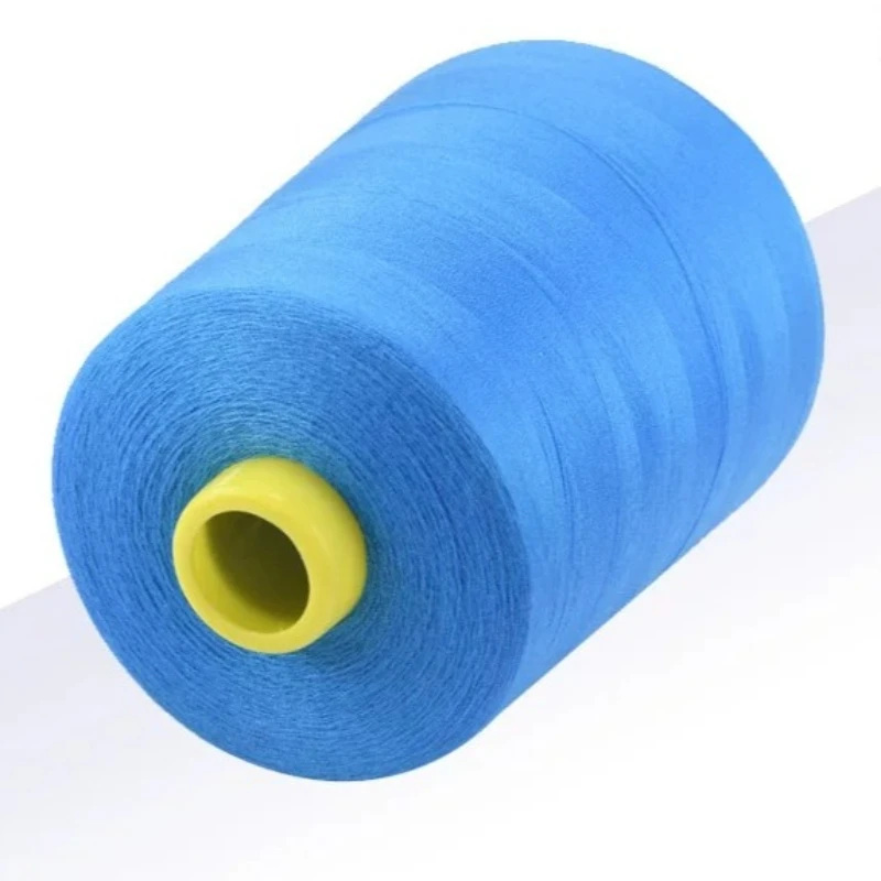 202 8000yards  604 High Speed Sewing Machine Polyester Thread, Medium Weight Large Roll for Mattress Edging Tent Sofa