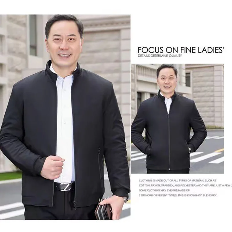 جديد الرجال الشتاء سترة عادية الصوف بطانة معاطف يندبروف سترات الأعمال غير رسمية سميكة الدافئة في الهواء الطلق المشي ملابس خارجية الذكور