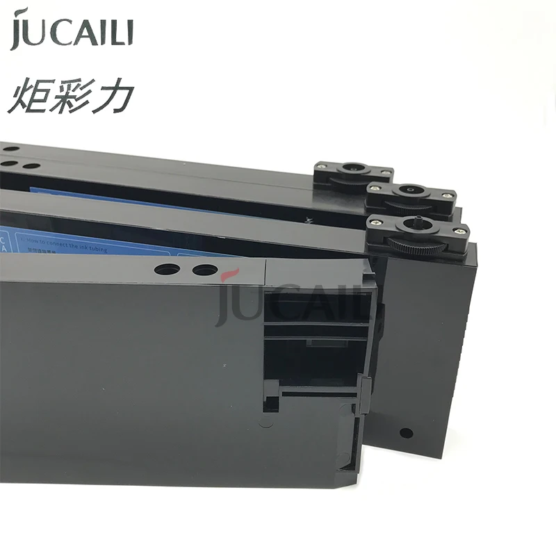 JCL 4 Pieces UV/Solvent 220mL Ink Cartridge with Level Sensor for Mimaki Mutoh Roland Wit-color Inkjet Printer