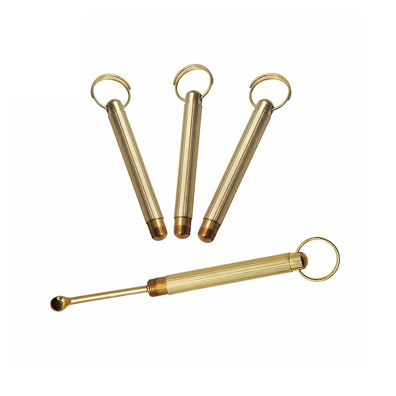 10 Pieces Of Metal Mini Cigarette Nail Spoons, Portable Keychains, Cigarette Nail Spoons, Smoking Accessories