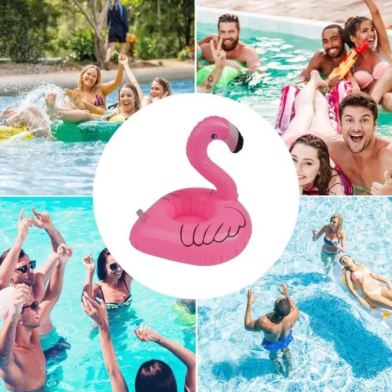 Drink Drijvers Voor Zwembad Schattige Herbruikbare Zwembad Floaties Lichtgewicht Draagbare Drank Drijvers Zwembad Accessoires Leuk Voor Kinderen Jongens Meisjes