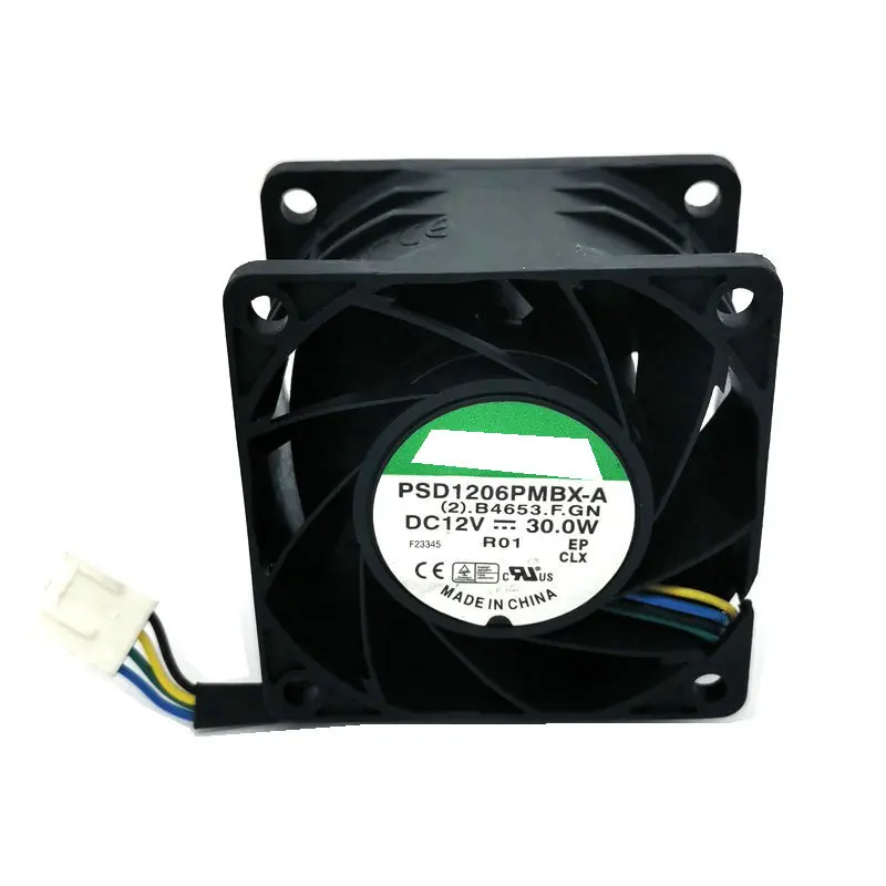 PSD1206PMBX-A DC12V 30W 60x60x38MM 6cm 4Lines Power Cooling Fan