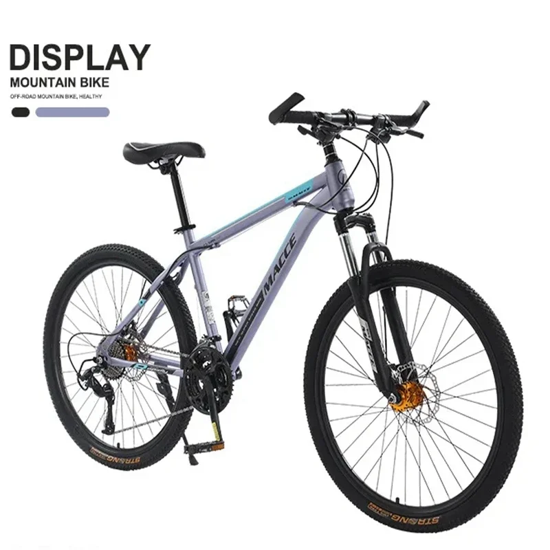 24/26 inch MTB suspension Cross Country Bike carbon steel frame outdoor bicicleta dual disc brakes 30-speed Mountain Bicycle