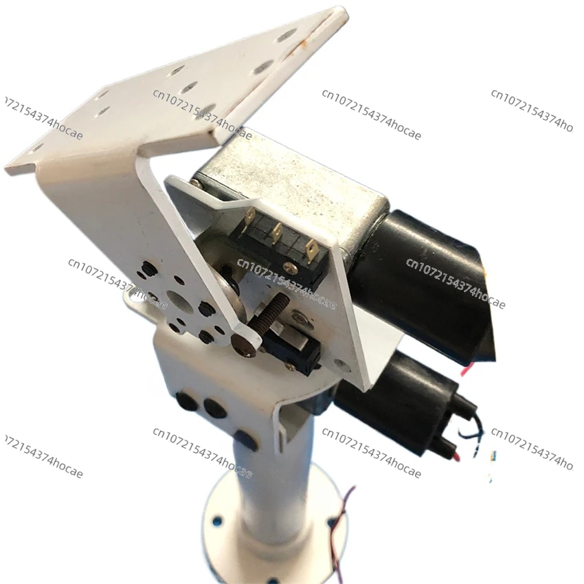 DC Dual-axis Gimbal Solar Tracking and Monitoring Robot  Large Load and High Torque All Metal X-axis Y-axis 5v-12v-24v 1min/1RPM