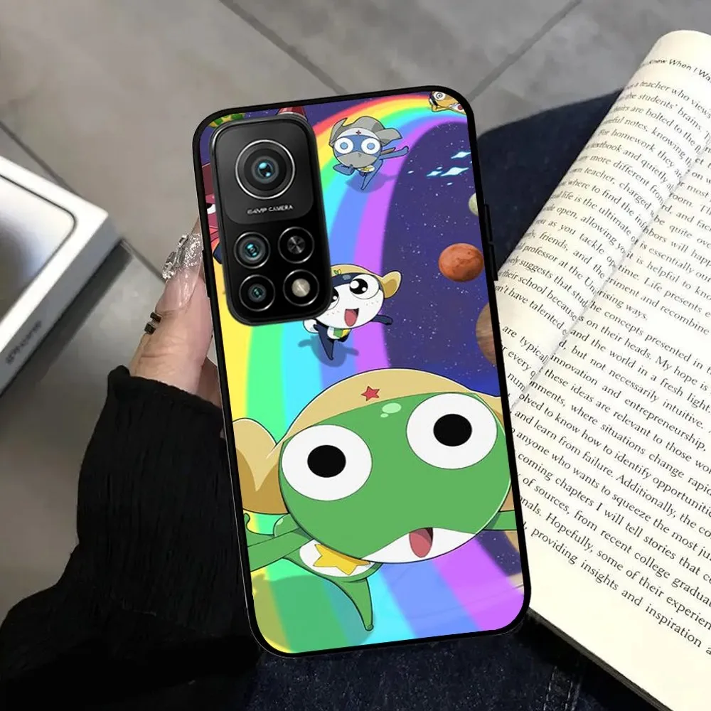 K-Keroro G-gunsou Frog Cartoon  Phone Case  For Samsung A 50 52 72 73 80 91 32 51 52 71 Black Silicone Soft Case