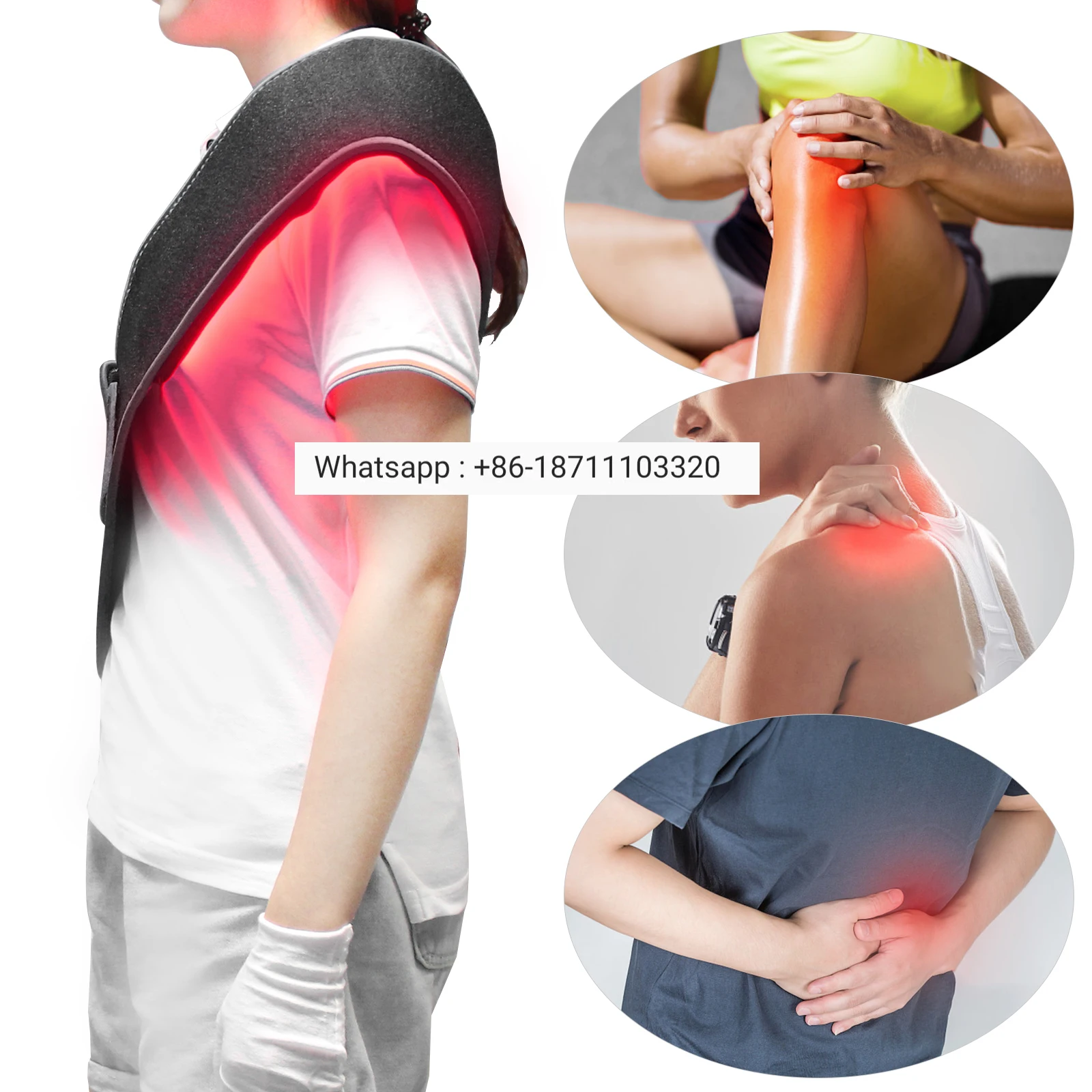 

Hot Seller Relieve Fatigue Relieve Pain 850nm 660nm Infrared Physiotherapy Physical Therapy Equipments