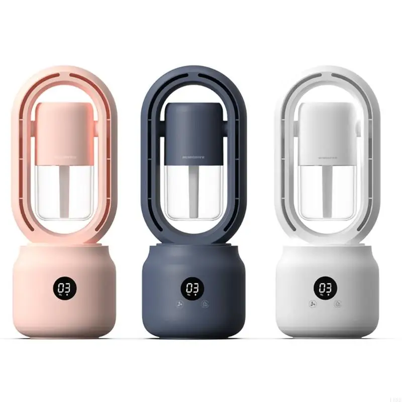 L8RE محمولة مكيفات الهواء الصغيرة مروحة الطاولة المحمولة مع 3 سرعات الرياح مكيف الهواء الشخصي لمكتب غرفة المنزل