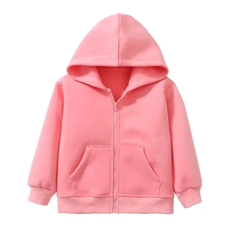 Winter Clothes for Boys Polar Fleece Thick Warm Sportswear Tops Girls Hoodies 4-18 Years Casual Outerwear Teenage Kids Clothes