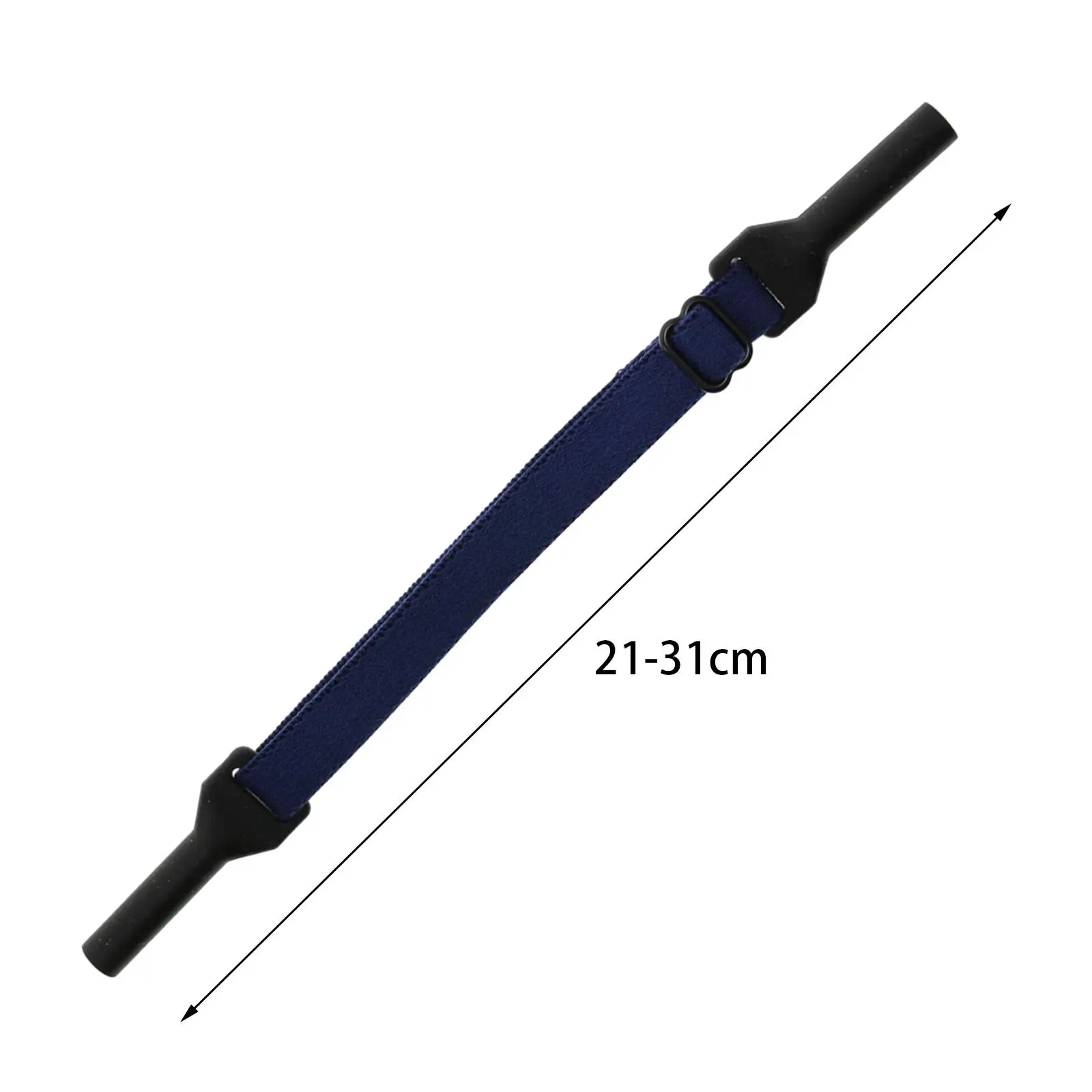 حامل نظارات بحزام حبل للنظارات قابل للتعديل ومضاد للانزلاق للمشي لمسافات طويلة وركوب الدراجات وأسلوب الحياة النشط