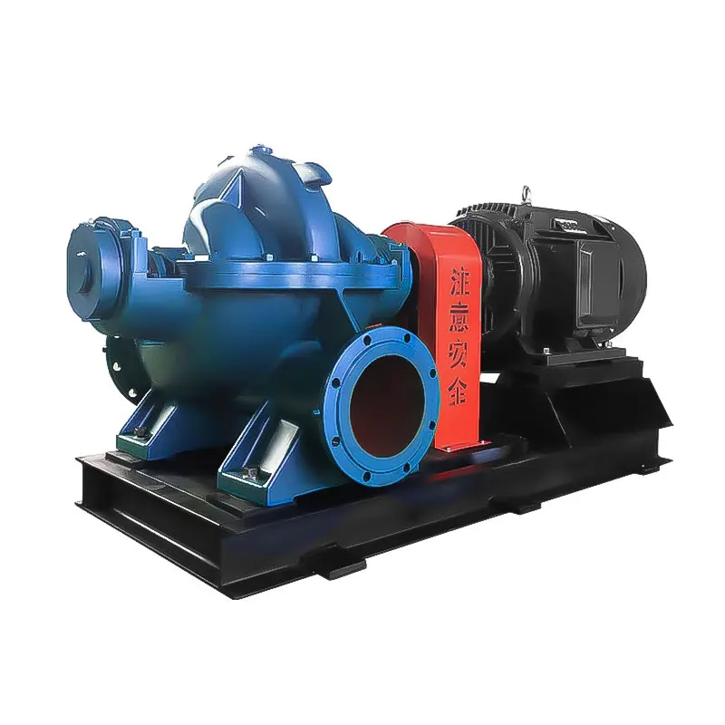 

high pressure stainless steel supply industrial Urban parts flow chemical smart Horizontal double suction split pump for price