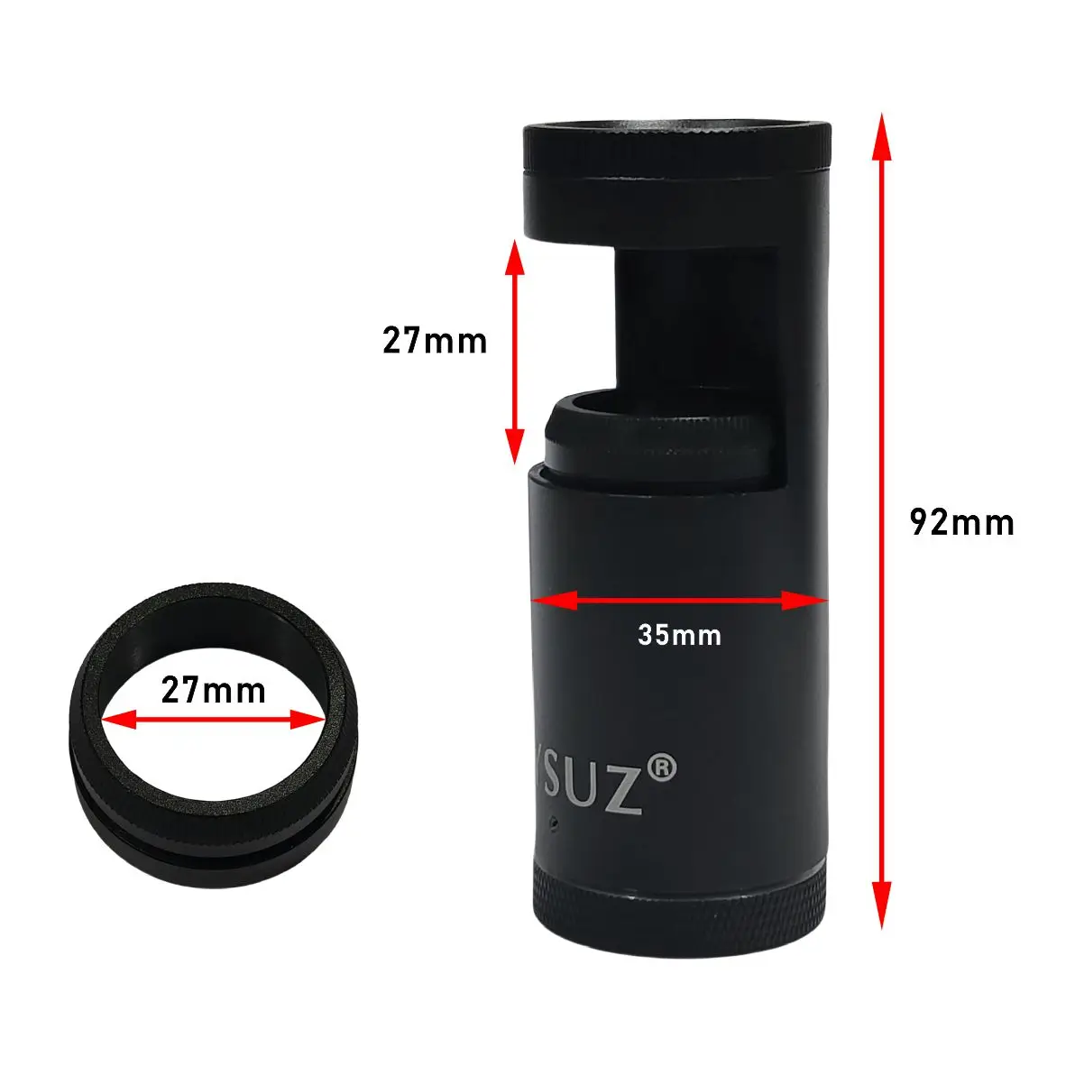 LYSUZ Portable Handheld Polariscope LED Flashlight Interference Ball Jewellery Gems Gemstone Tools Gemological Testing