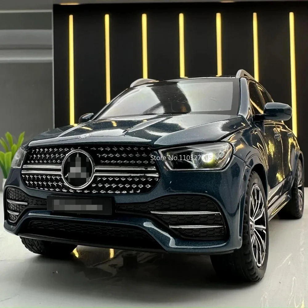 Gle350-男の子と女の子のための車のおもちゃ,合金シミュレーション,金属製のダイキャスト,おもちゃの車,音と光,モデルの車,ギフト,1:24