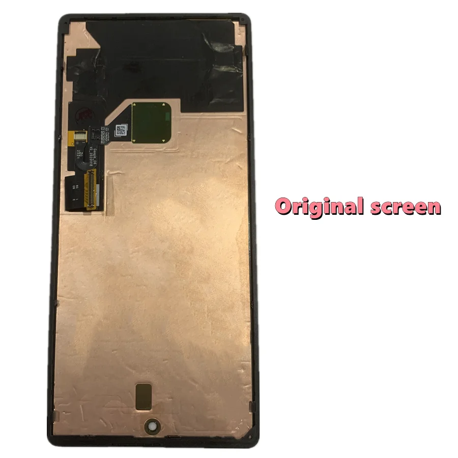 LCD Display with Frame for Google Pixel 6, Touch Screen Digitizer Assembly Replacement, OLED