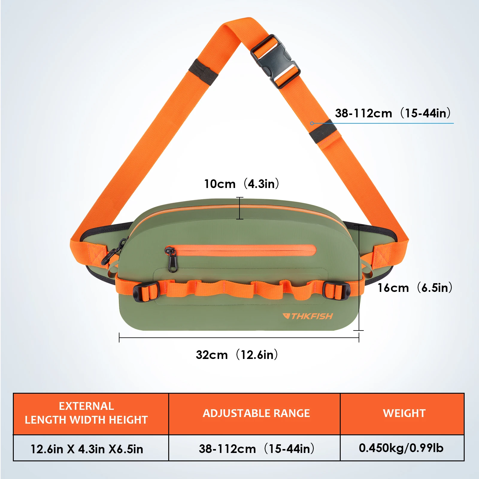 Imagem -06 - Prova Dágua Pesca Cintura Bolsa Outdoor Fly Combater Mochila Iscas Armazenamento Bolsa Impermeável Pesca Ipx8 à