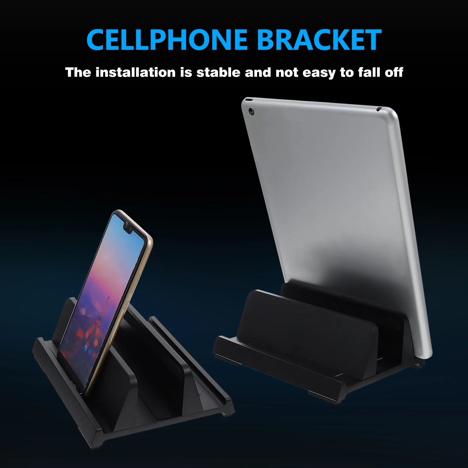 

Mobile Phone Tablet Holder Laptop Desk Bracket Stand Stands Mount Vertical Support