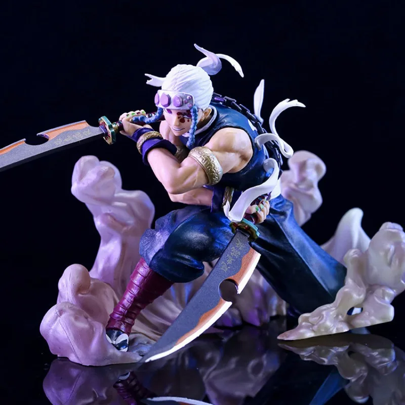 

Demon Slayer Anime Figure Uzui Tengen Model Toys Action Figures desktop Ornamen Statue Figurine Collection for kid birthday gift