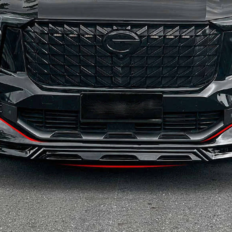 For GAC Motor ALL Trumpchi GS8 2023-2025 Full Body Surrounding Kit One-Piece Integrated Spoiler Side Skirt Sporty Look Car Part